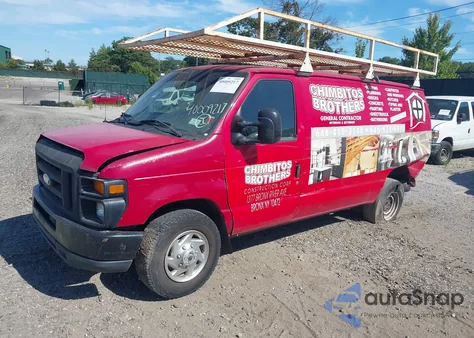 2012 Ford E-250 Commercial из США, поврежденный, VIN 1FTNE2EW9CDA60128